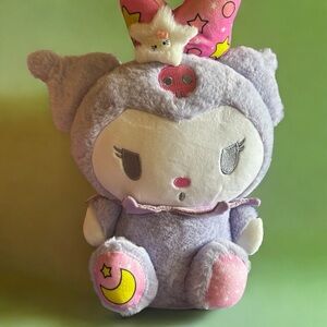 Sanrio Kuromi Lullaby Stars and Moon Plush